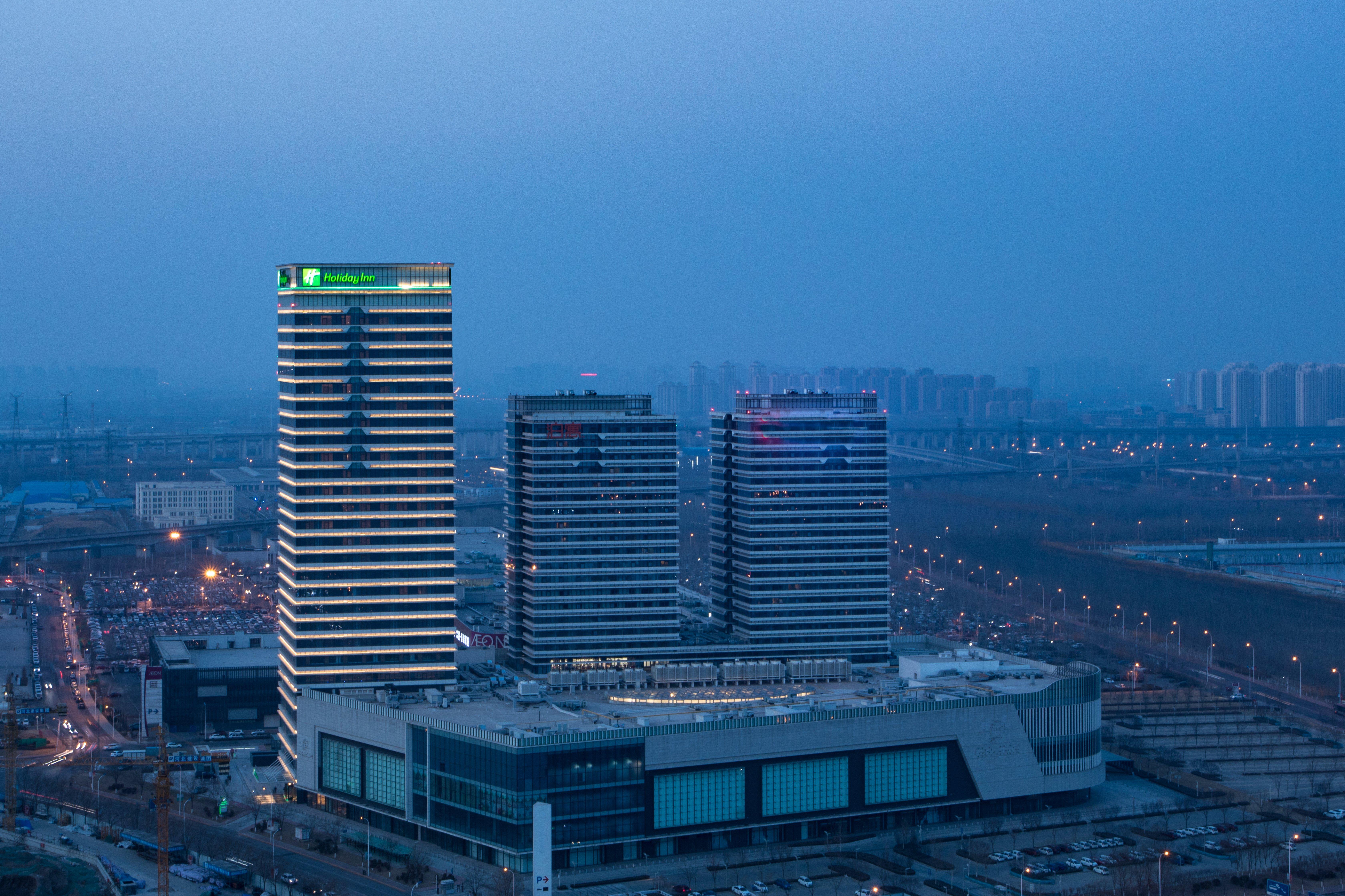 Holiday Inn Tianjin Xiqing By Ihg Exterior foto